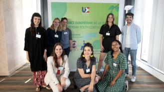 Photo des jeunes lauréats de l&#039;appel à projets jeunes éco-engagés