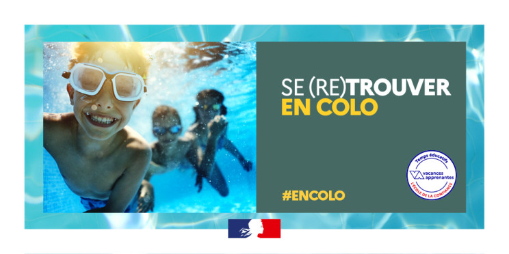 Visuel campagne Colo &quot;se (re) trouver en Colo