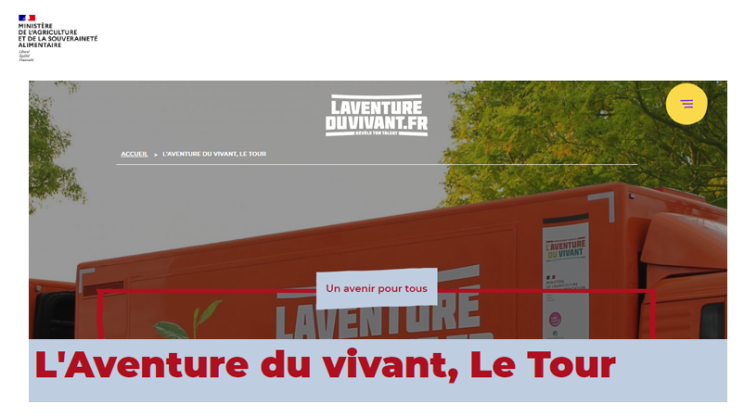 L'Aventure du vivant, Le Tour » : découvrez l'itinéraire du camion