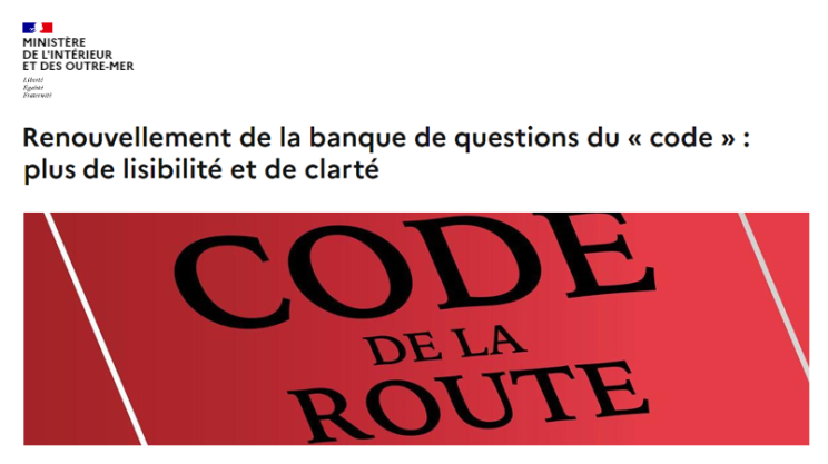 Code de la route